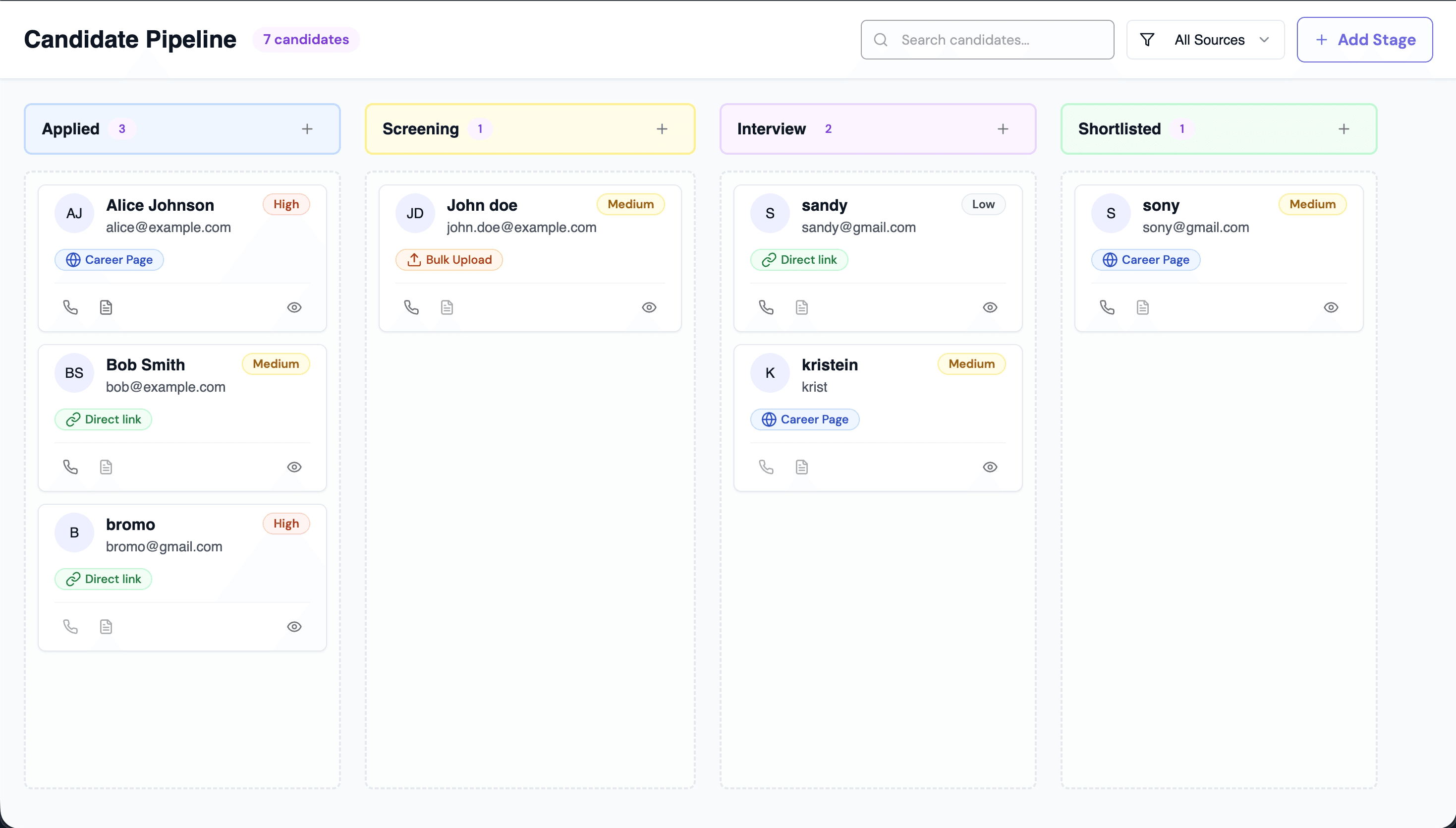 Kanban Board - Project screenshot